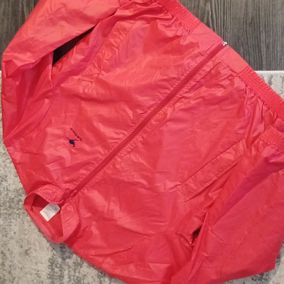 Australia vintage 90's zip up nylon windbreaker Sunbuster jacket L - Picture 2 of 16